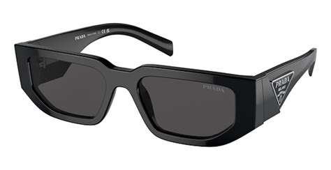 prada 54mm pilot sunglasses|Prada PR 09ZS 54 Donkergrijs & Zwart Sunglasses .